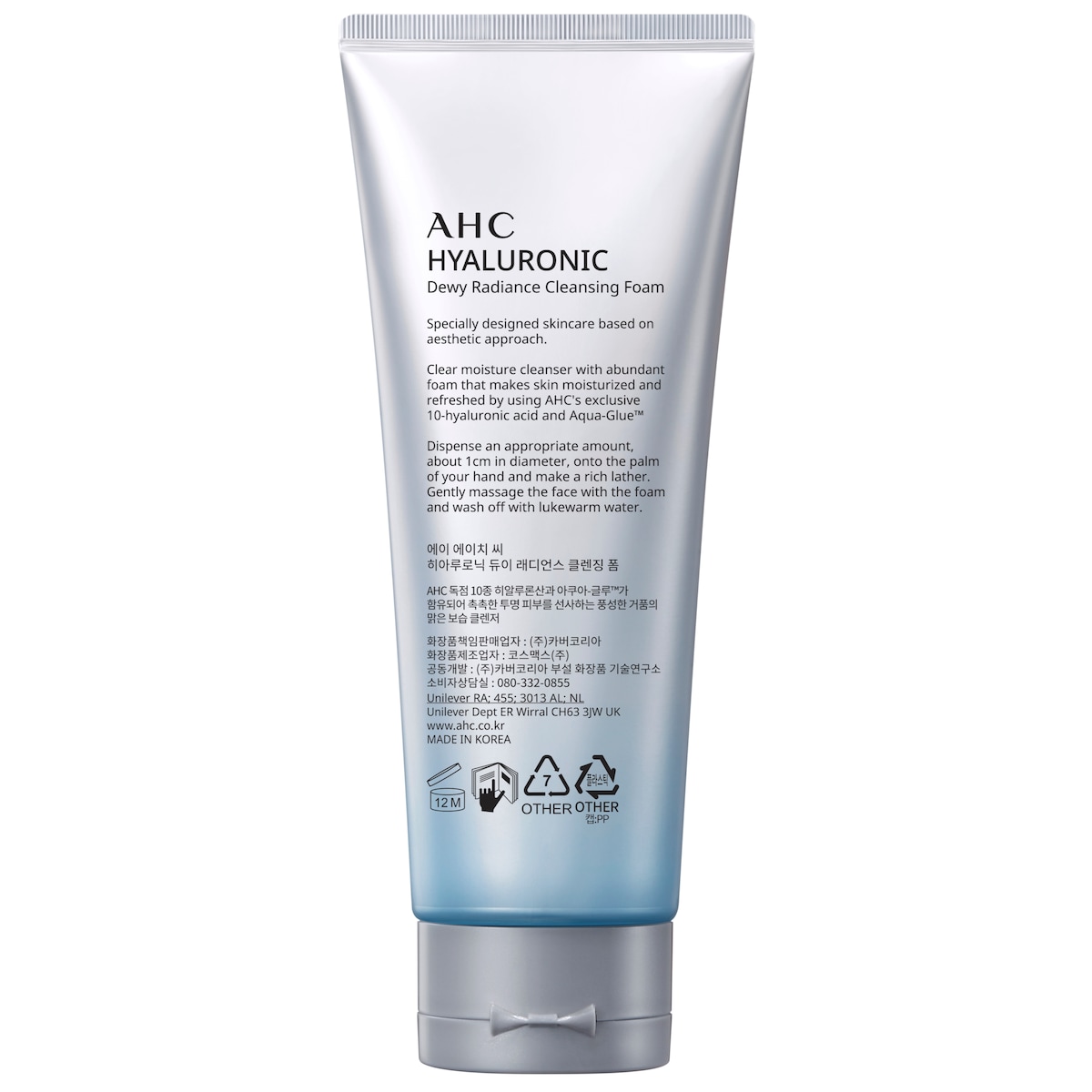 AHC Hyaluronic Dewy Radiance Cleansing Foam 150ml