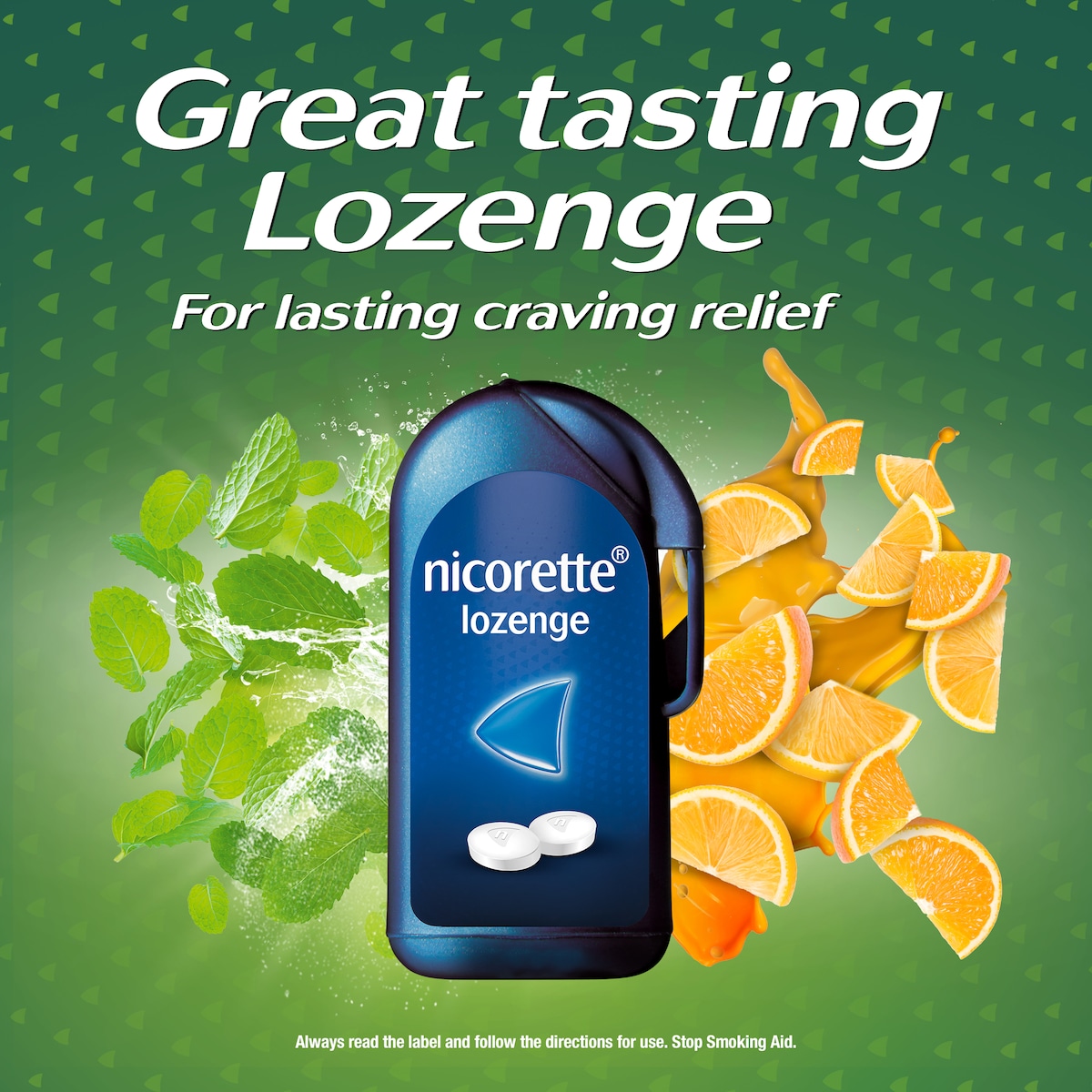 Nicorette Quit Smoking Cooldrops Icy Mint 2mg 160 Nicotine Lozenges