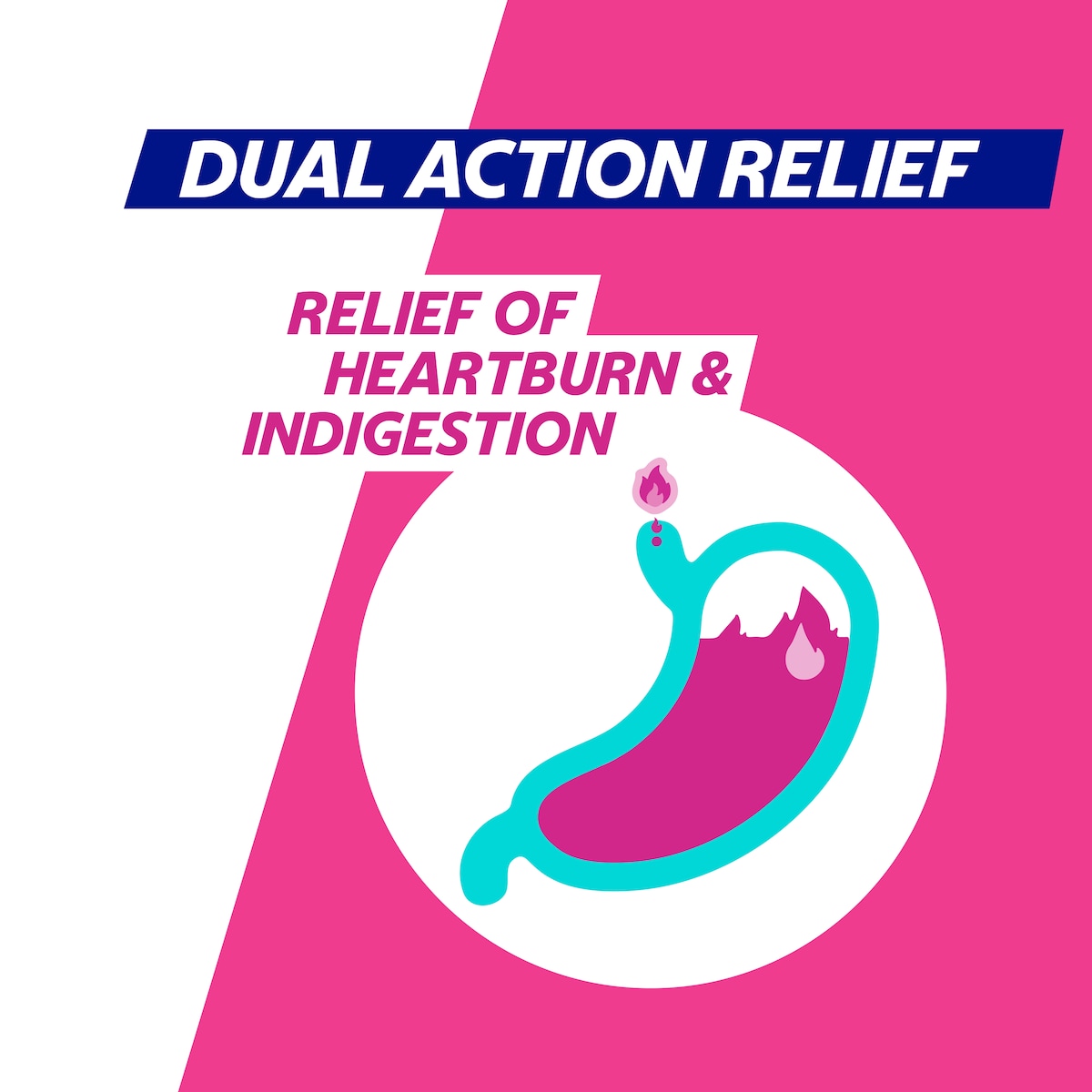 Gaviscon Dual Action Heartburn & Indigestion Mixed Berry 300ml