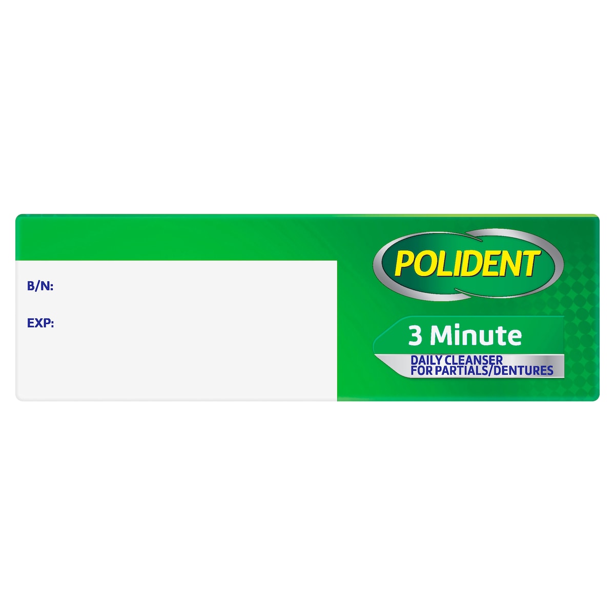 Polident 3 Minute Daily Cleanser for Dentures 36 Tablets