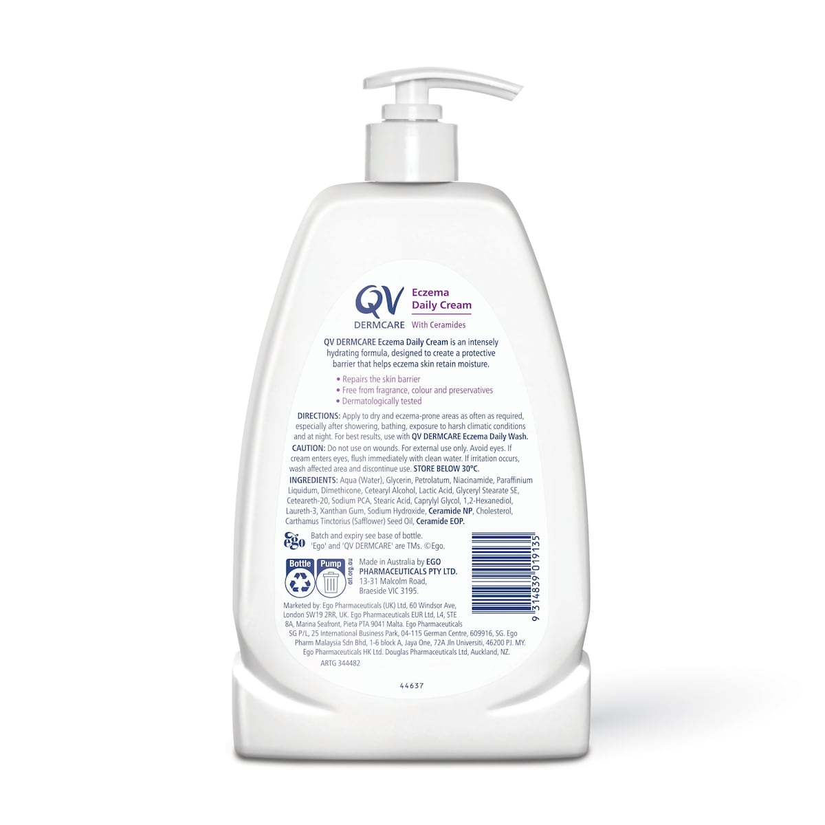 Ego QV Dermcare Eczema Daily Cream 1kg