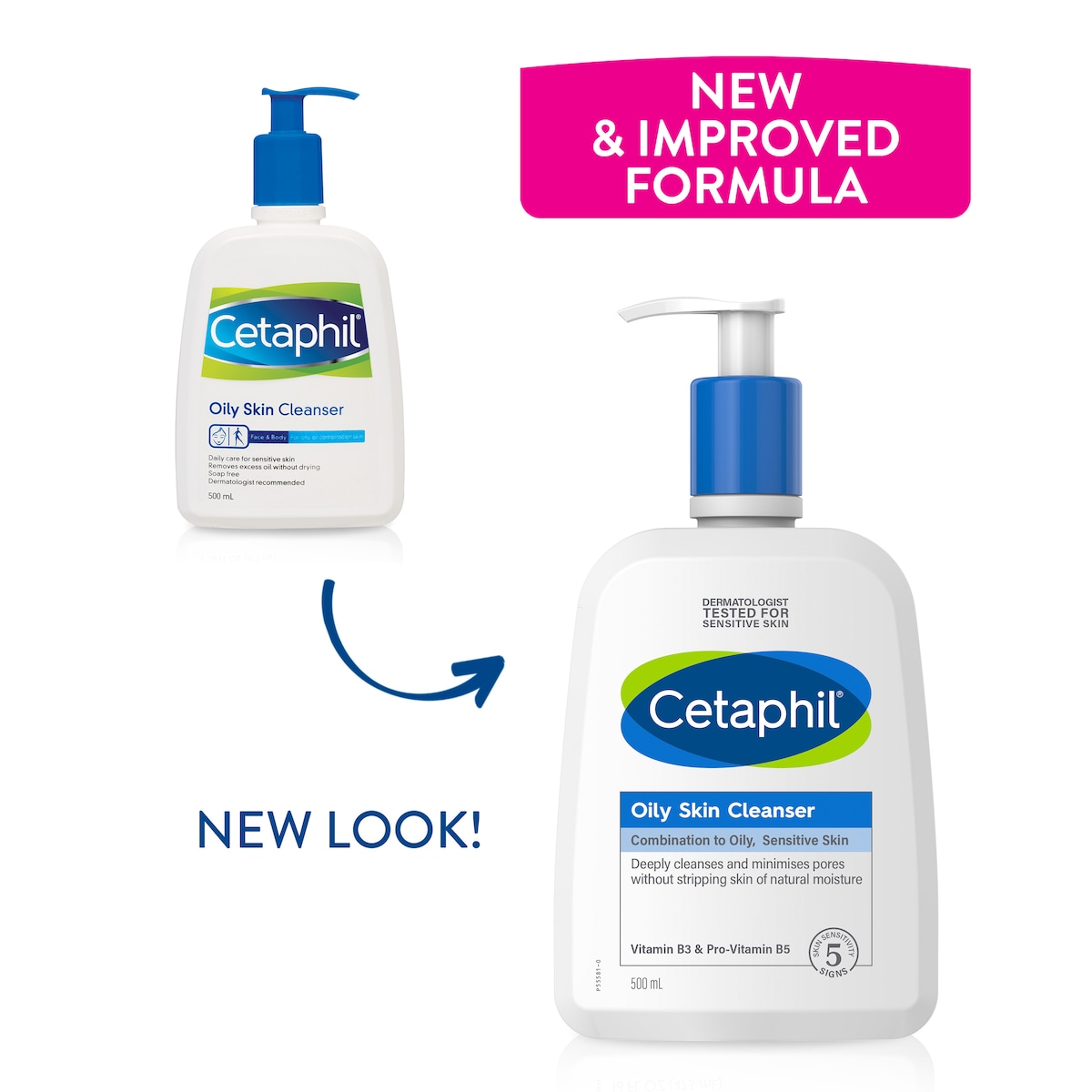 Cetaphil Oily Skin Cleanser 500ml