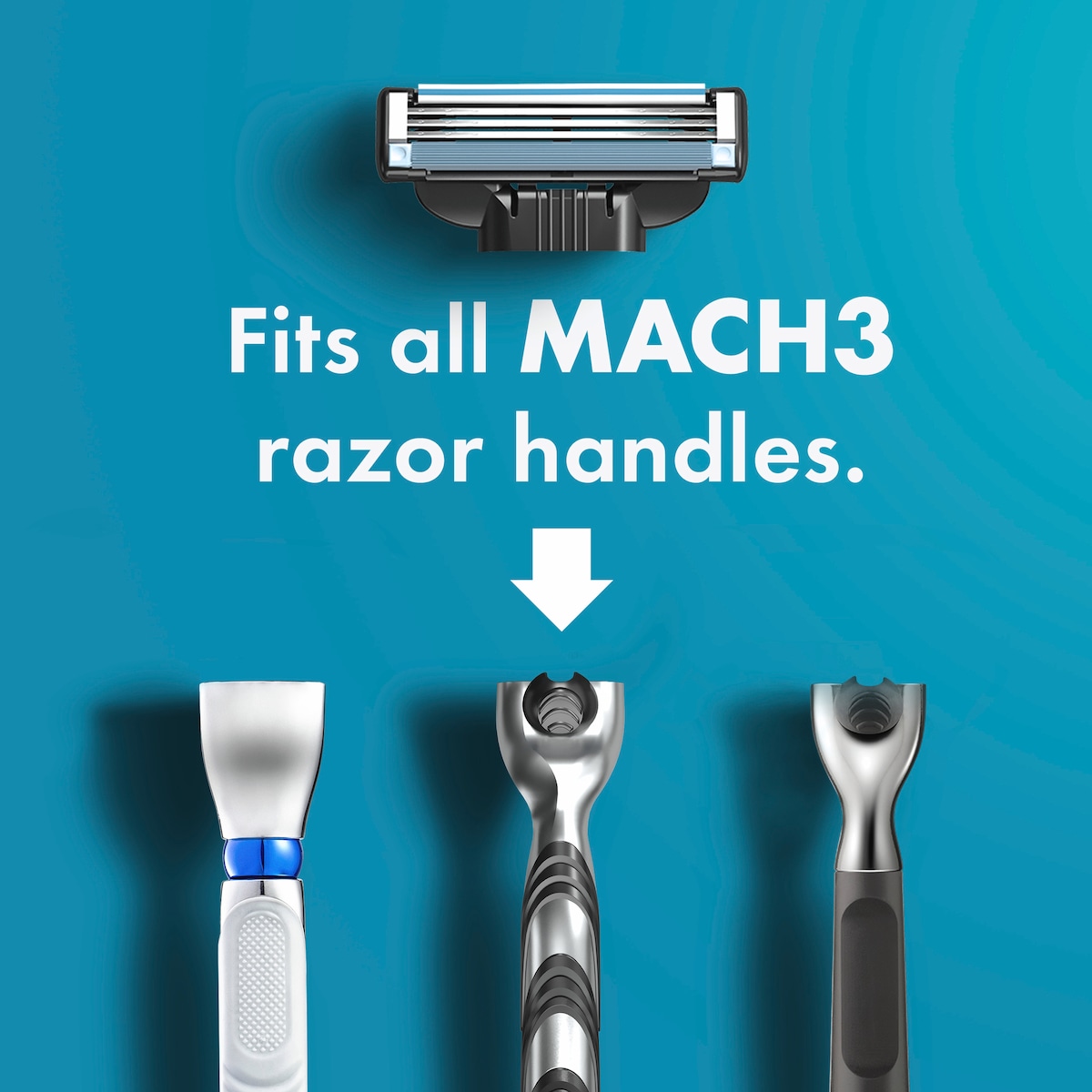 Gillette Mach3 Plus Refill Blades 8 Pack