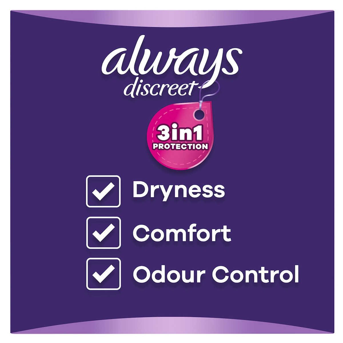 Always Discreet Incontinence Pads Normal 30 Pack