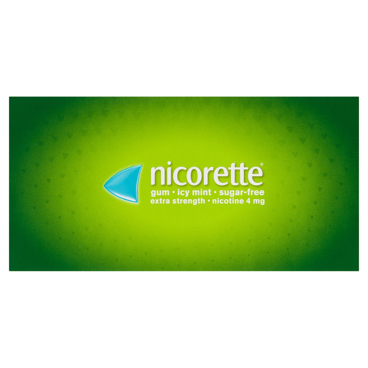 Nicorette Quit Smoking Nicotine Gum 4mg Icy Mint 75 Pack