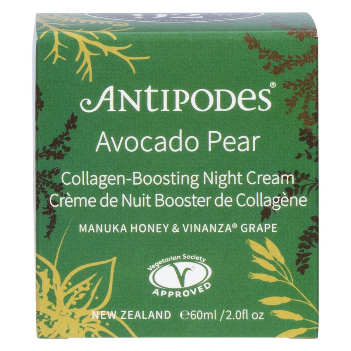 Antipodes Avocado Pear Nourishing Night Cream 60ml