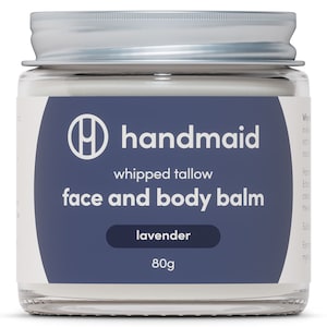 Handmaid Whipped Tallow Face and Body Balm Lavender 80g