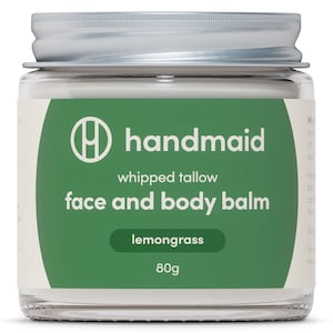 Handmaid Whipped Tallow Face and Body Balm Lemongrass 80g