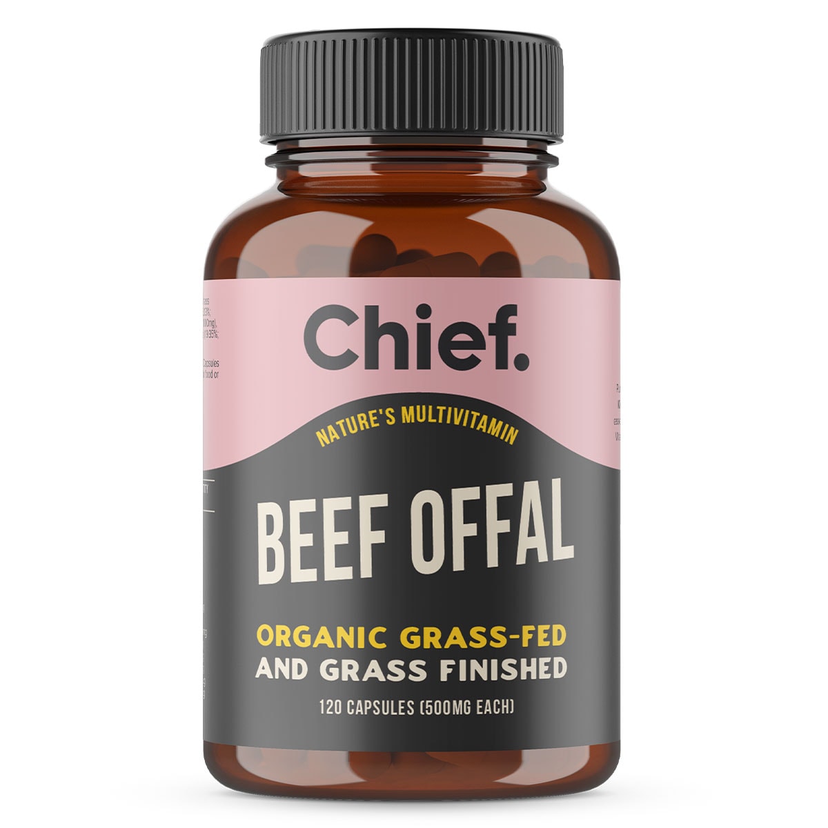 Chief Organic Beef Offal Multivitamin 120 Capsules