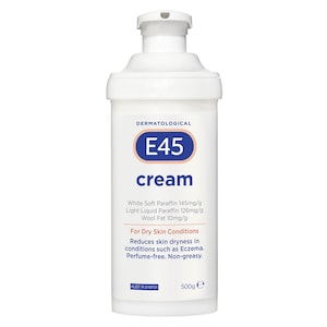 E45 Dermatological Cream for Dry Skin Pump 500g