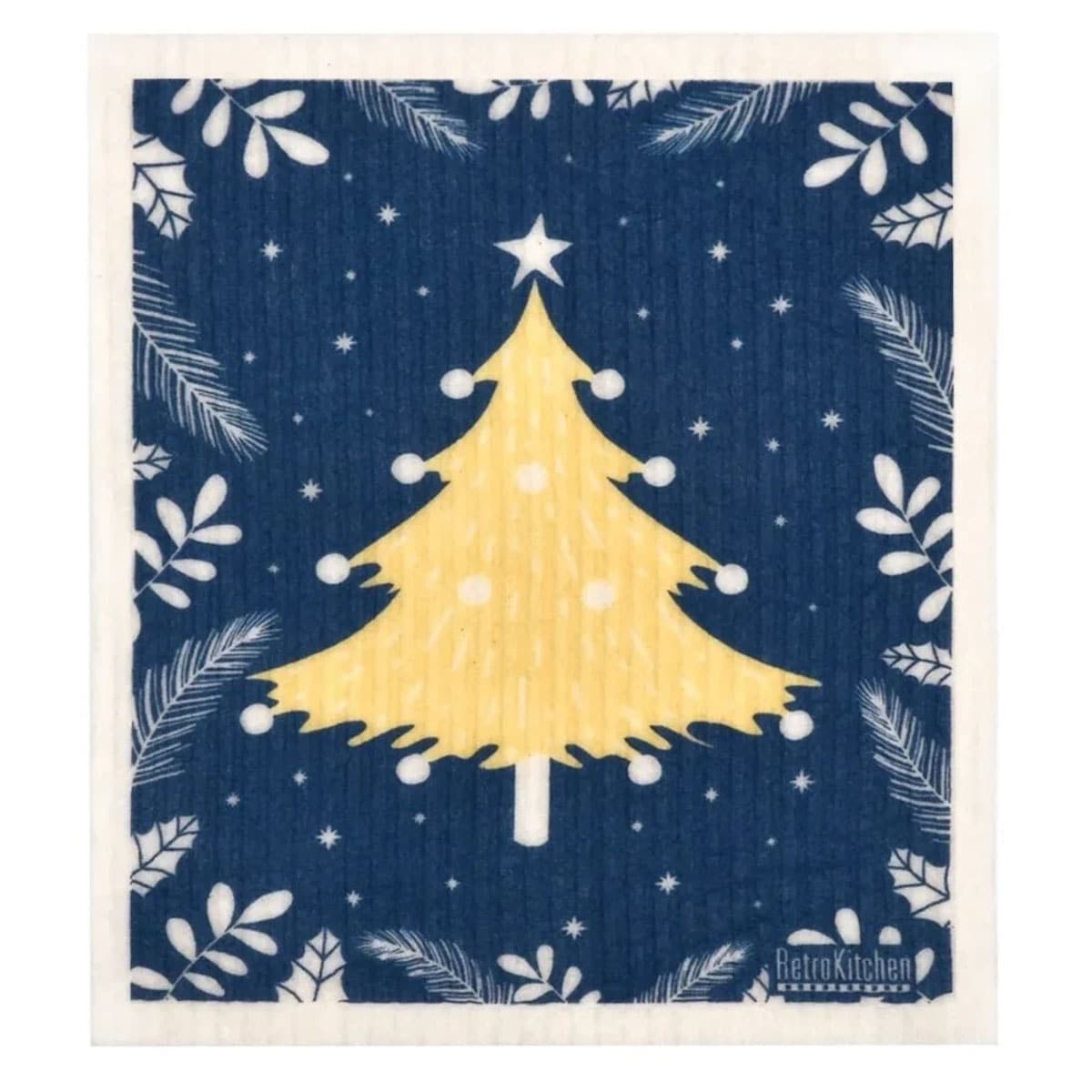 Retrokitchen 100% Compostable Sponge Cloth Christmas Tree