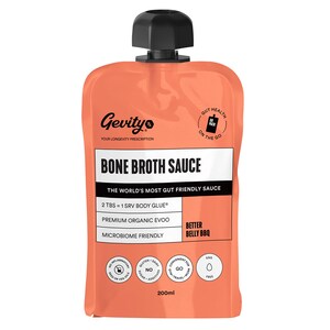 Gevity Rx Bone Broth Sauce Better Belly BBQ Sauce 200ml