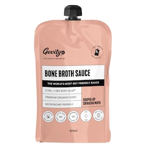 Gevity Rx Bone Broth Sauce Souped-Up Sriracha Mayo 375ml