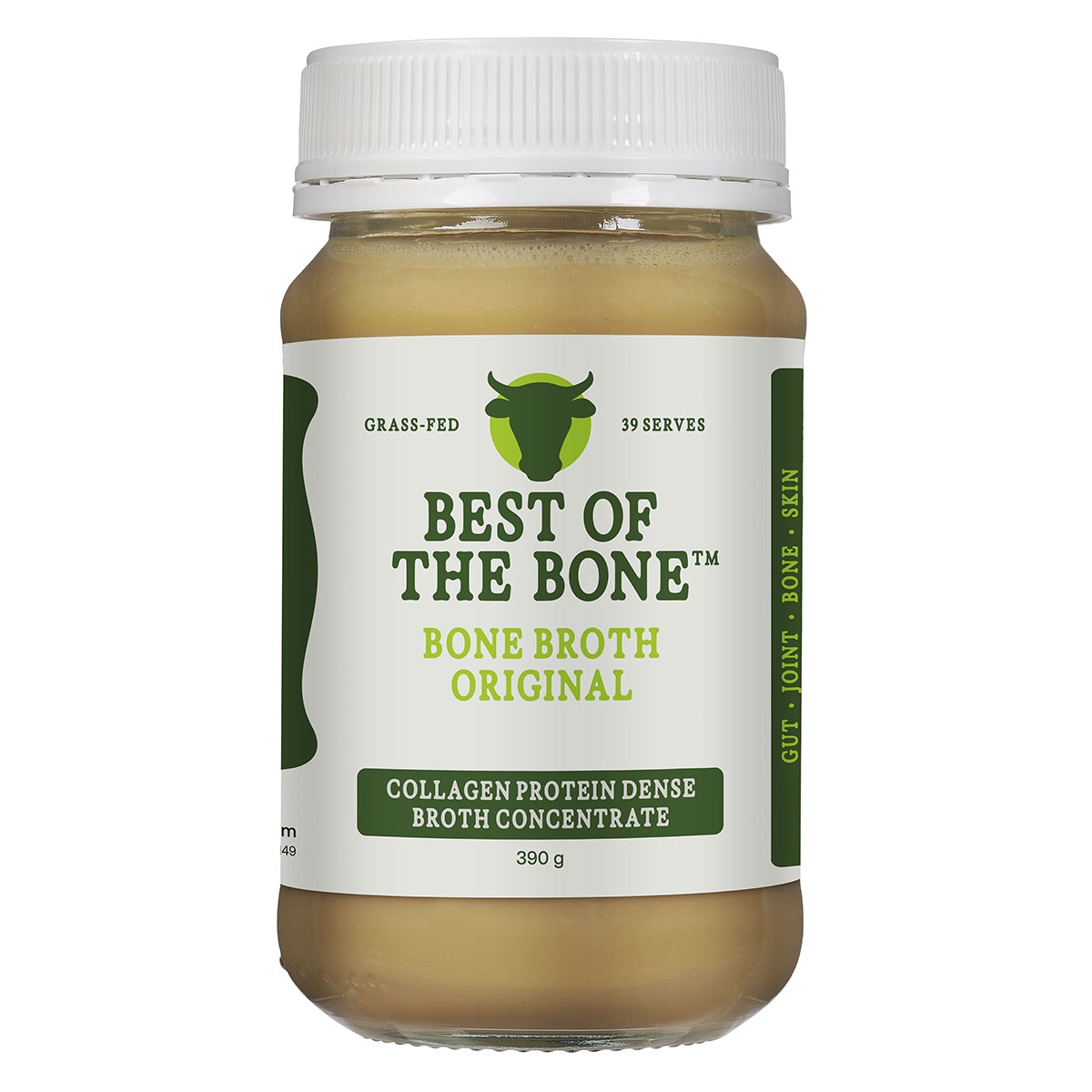 Best Of The Bone Original Beef Bone Broth Concentrate 390g