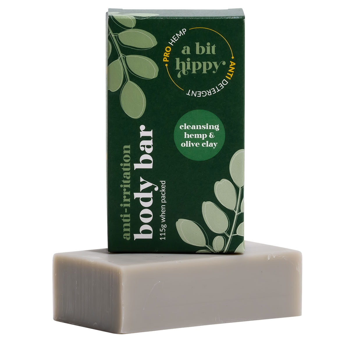 A Bit Hippy Hemp & Olive Body Bar 115g