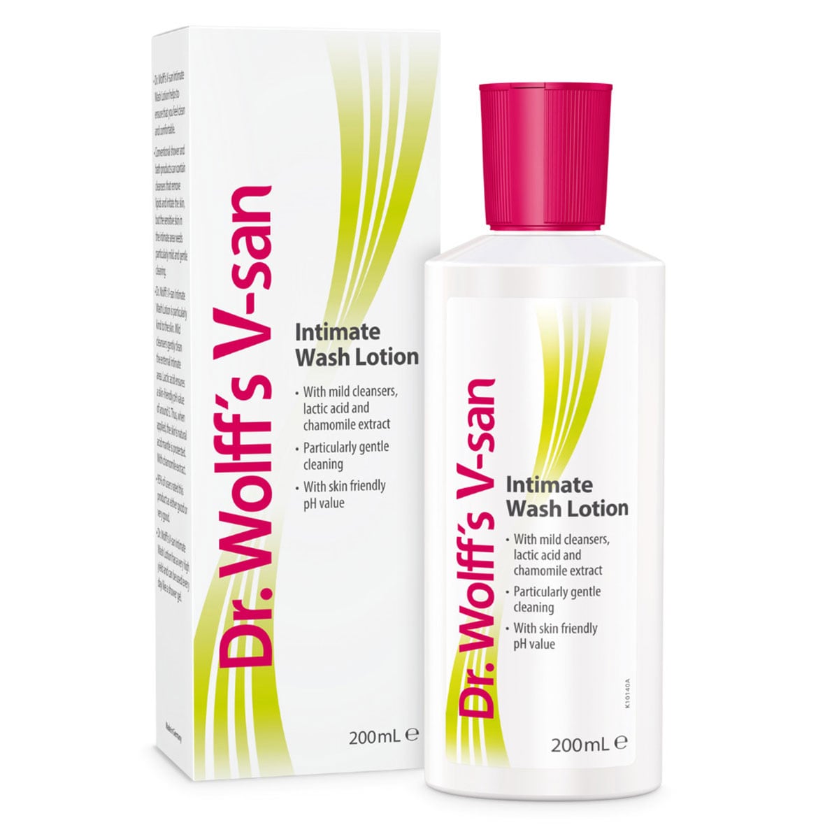 Dr Wolff's V-san Intimate Wash Lotion 200 ml