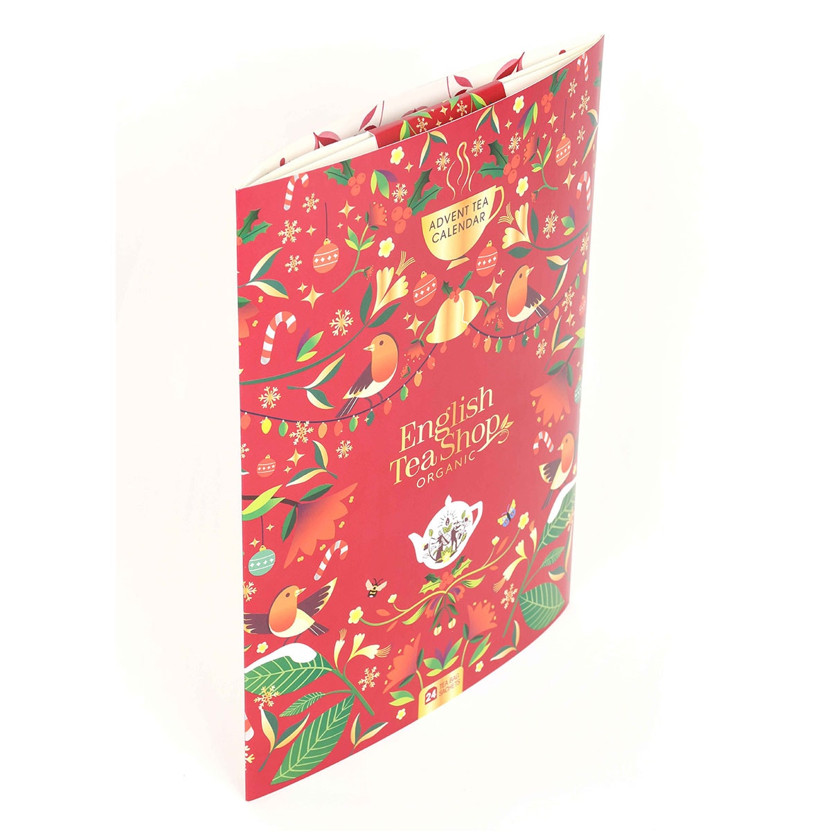 English Tea Shop Christmas 2024 Book Style Advent Calendar