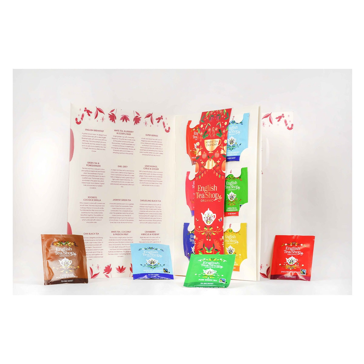 English Tea Shop Christmas 2024 Book Style Advent Calendar