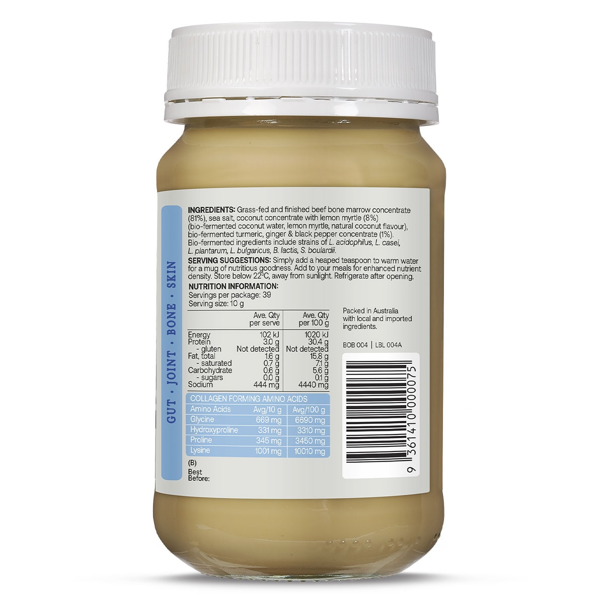 Best Of The Bone Probiotic Bone Broth Concentrate 390g