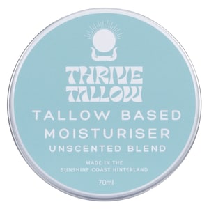 Thrive Tallow Tallow Based Moisturiser Unscented 70ml