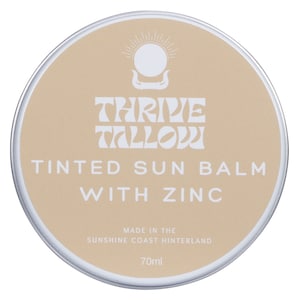 Thrive Tallow Tinted Sun Balm with Zinc 70ml