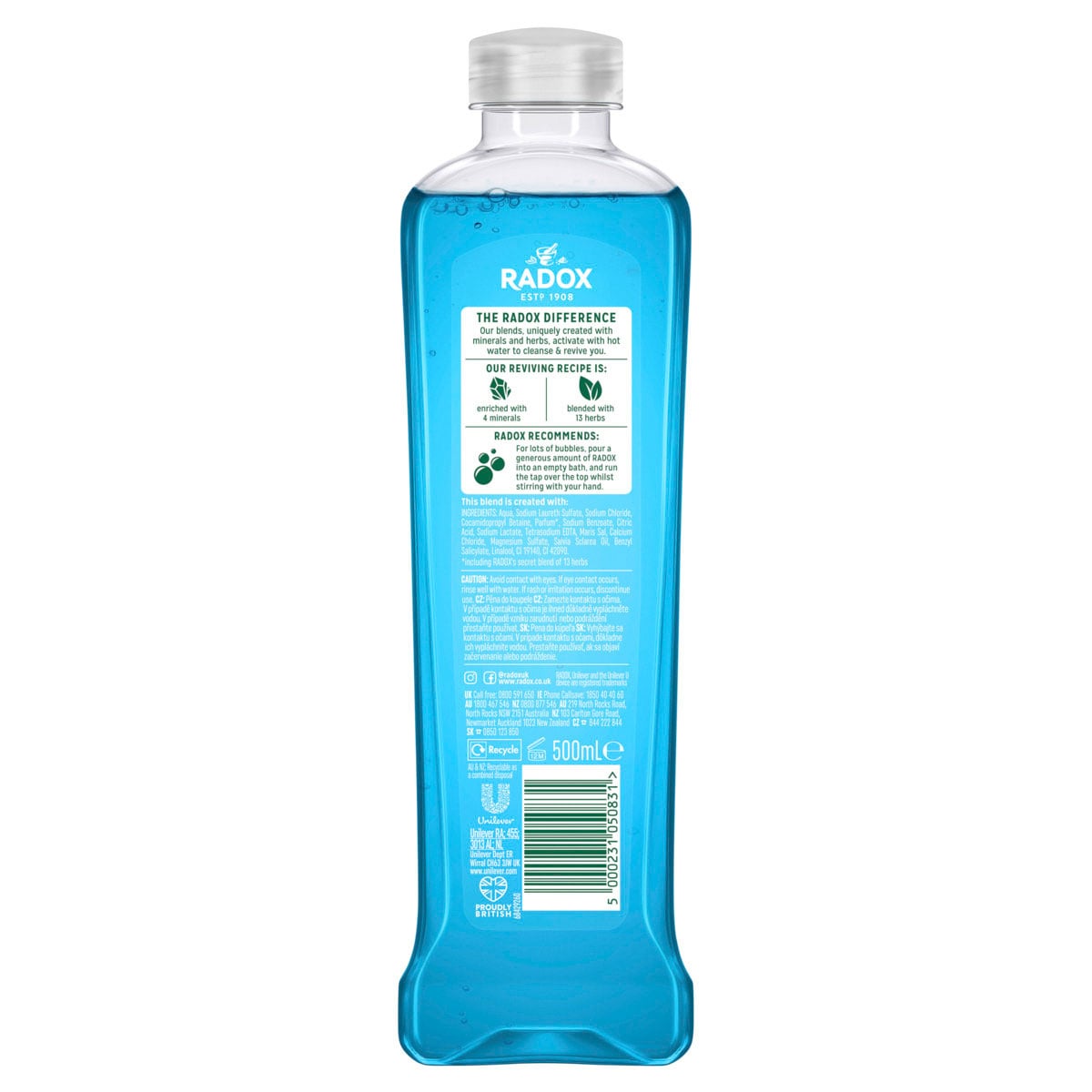 Radox Muscle Soak Bath Soak 500ml