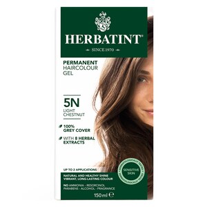 Herbatint Permanent Hair Colour Gel 5N Light Chestnut 150ml