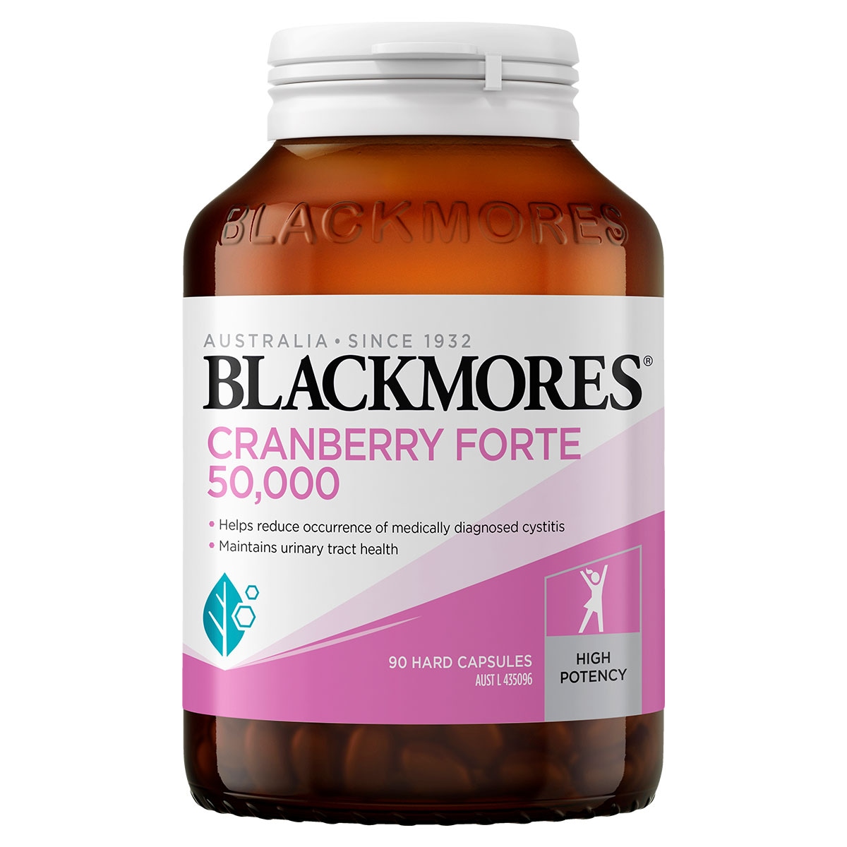 Blackmores Cranberry Forte 50000 90 capsules | Healthylife Australia