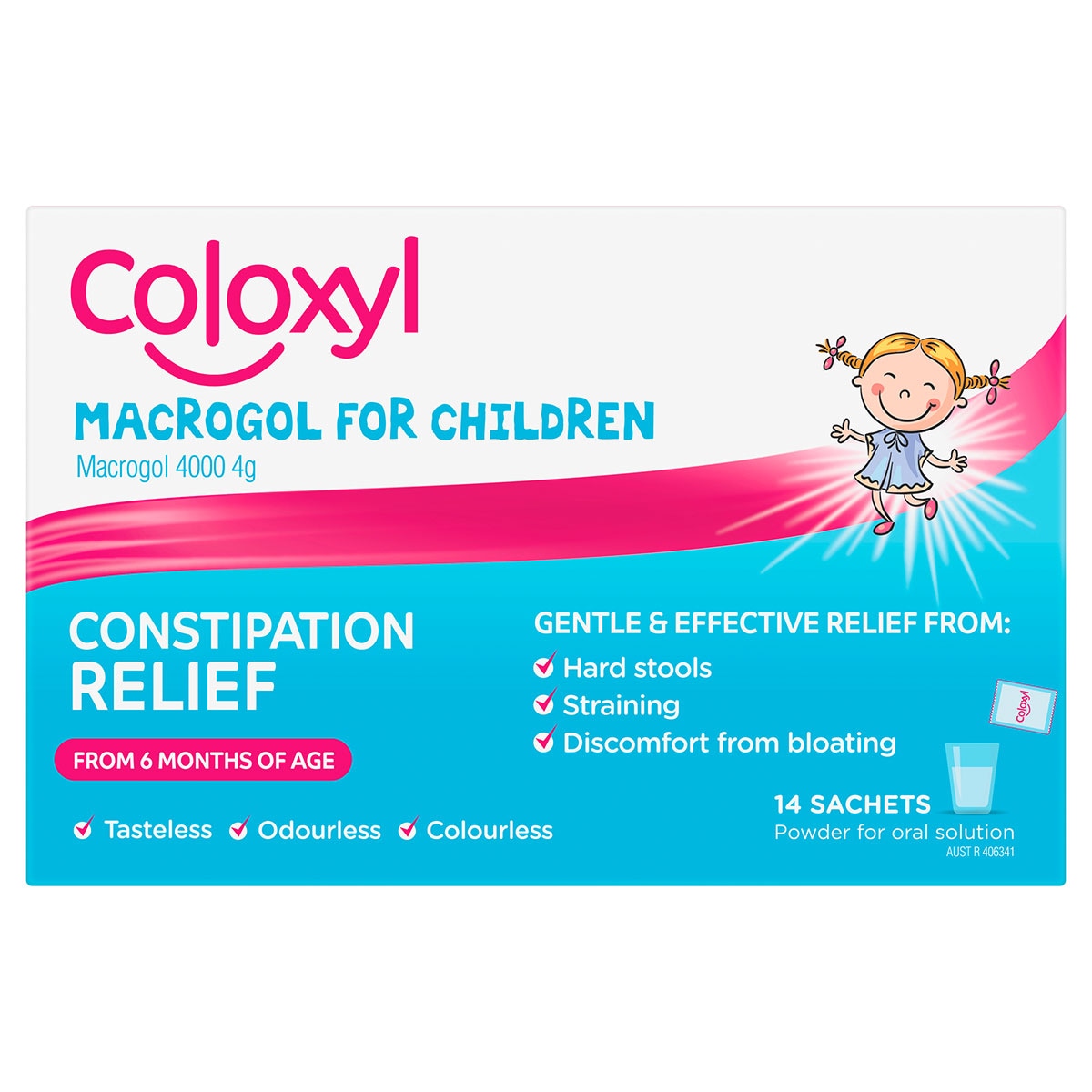 Coloxyl Macrogol Powder for Children 14 Sachets