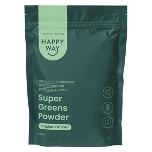 Happy Way Greens Powder Tropical 200g