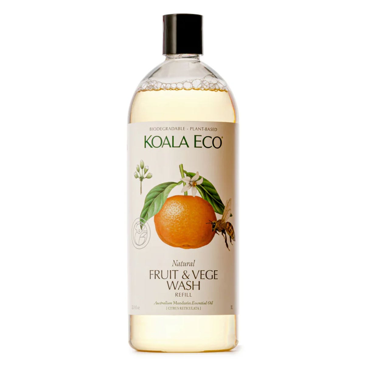 Koala Eco Fruit & Vege Wash Mandarin 1L