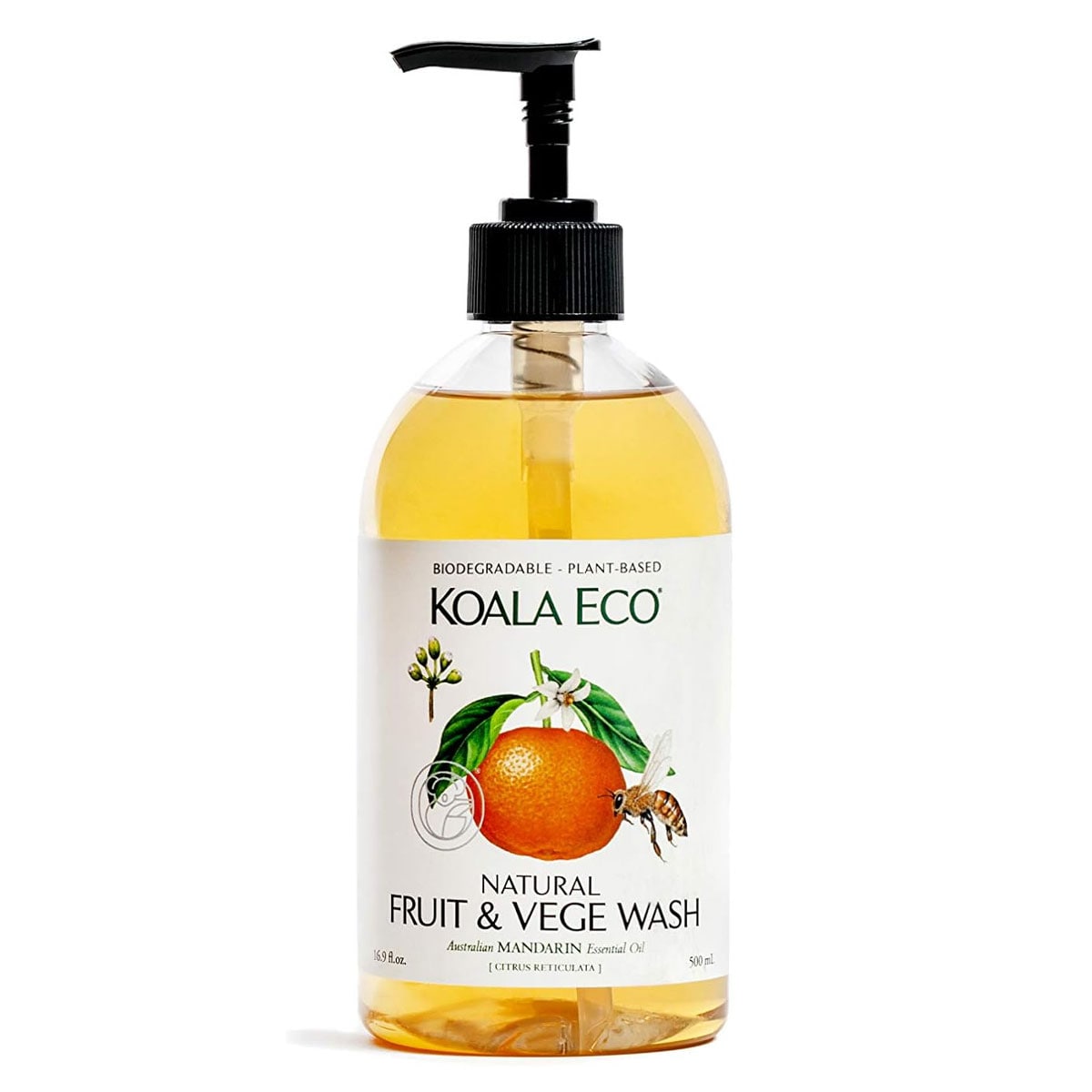 Koala Eco Fruit & Vege Wash Mandarin 500ml