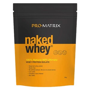 Pro Matrix Naked Whey Protein Isolate Unflavoured 2Kg