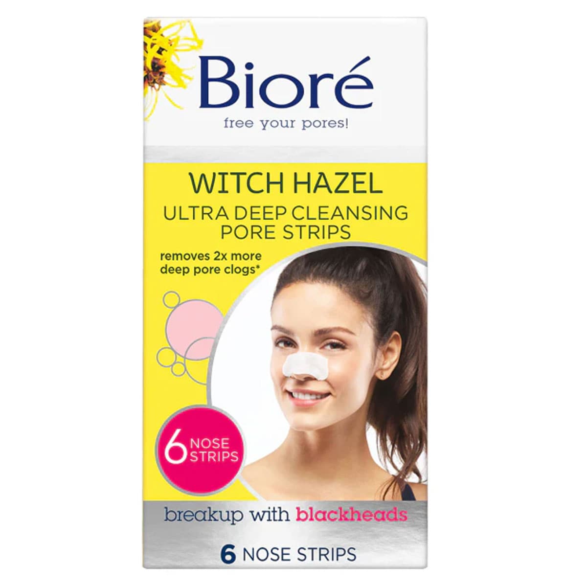 Biore Ultra Deep Cleansing Pore Strips 6 Pack