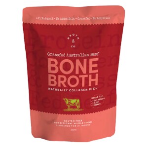 Broth & Co Grass Fed Beef Bone Broth Liquid 300ml