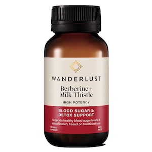 Wanderlust Berberine + Milk Thistle 120 Capsules