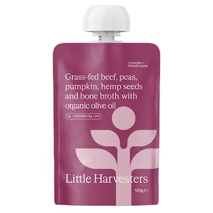 Little Harvesters Beef Puree Pouch 4months+ - 120g