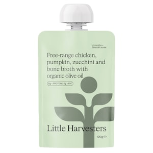 Little Harvesters Chicken Puree Pouch 4months+ - 120g