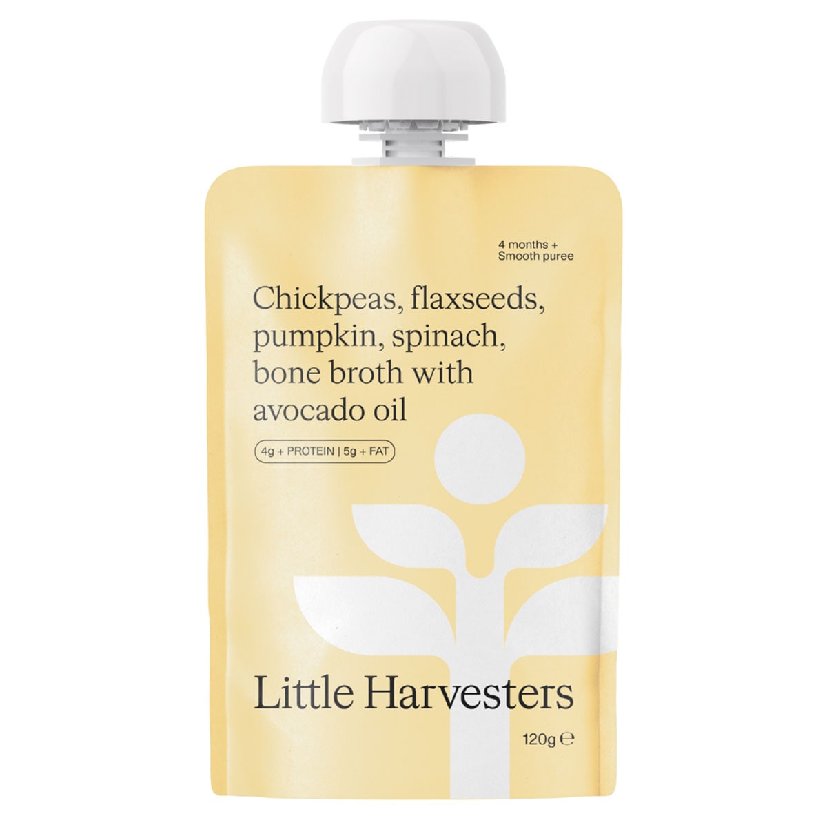 Little Harvesters Chickpeas Puree Pouch 4months+ - 120g