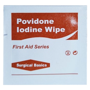 Surgical Basics Povidone Iodine Wipe 1 Wipe