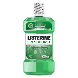 Listerine FreshBurst Antibacterial Mouthwash 750ml