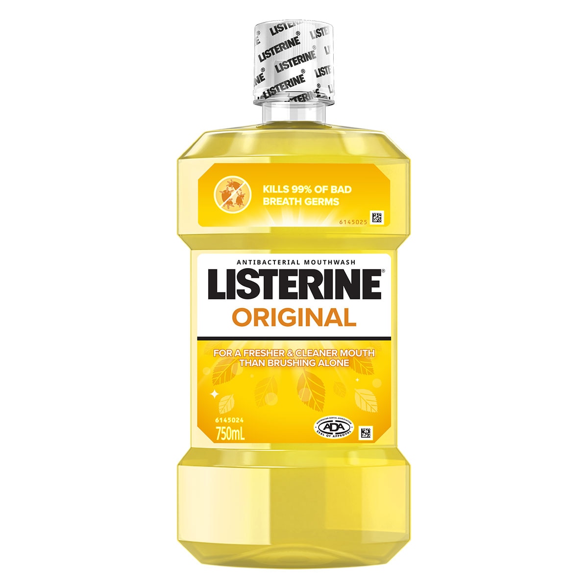 Listerine Original Antibacterial Mouthwash 750ml