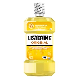 Listerine Original Antibacterial Mouthwash 750ml