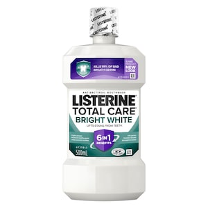 Listerine Bright White Multi-Action Mouthwash 500ml