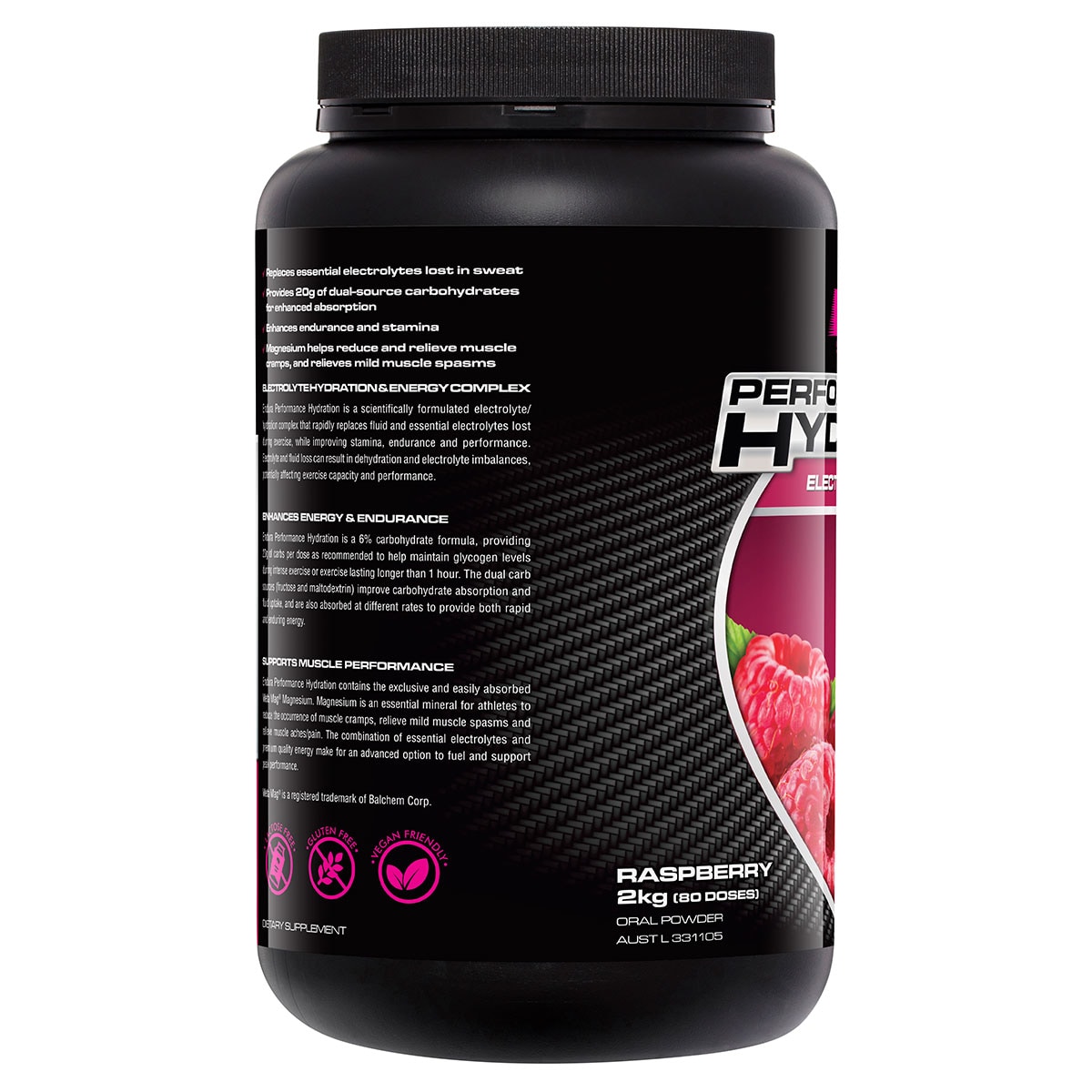 Endura Performance Hydration Raspberry 2kg