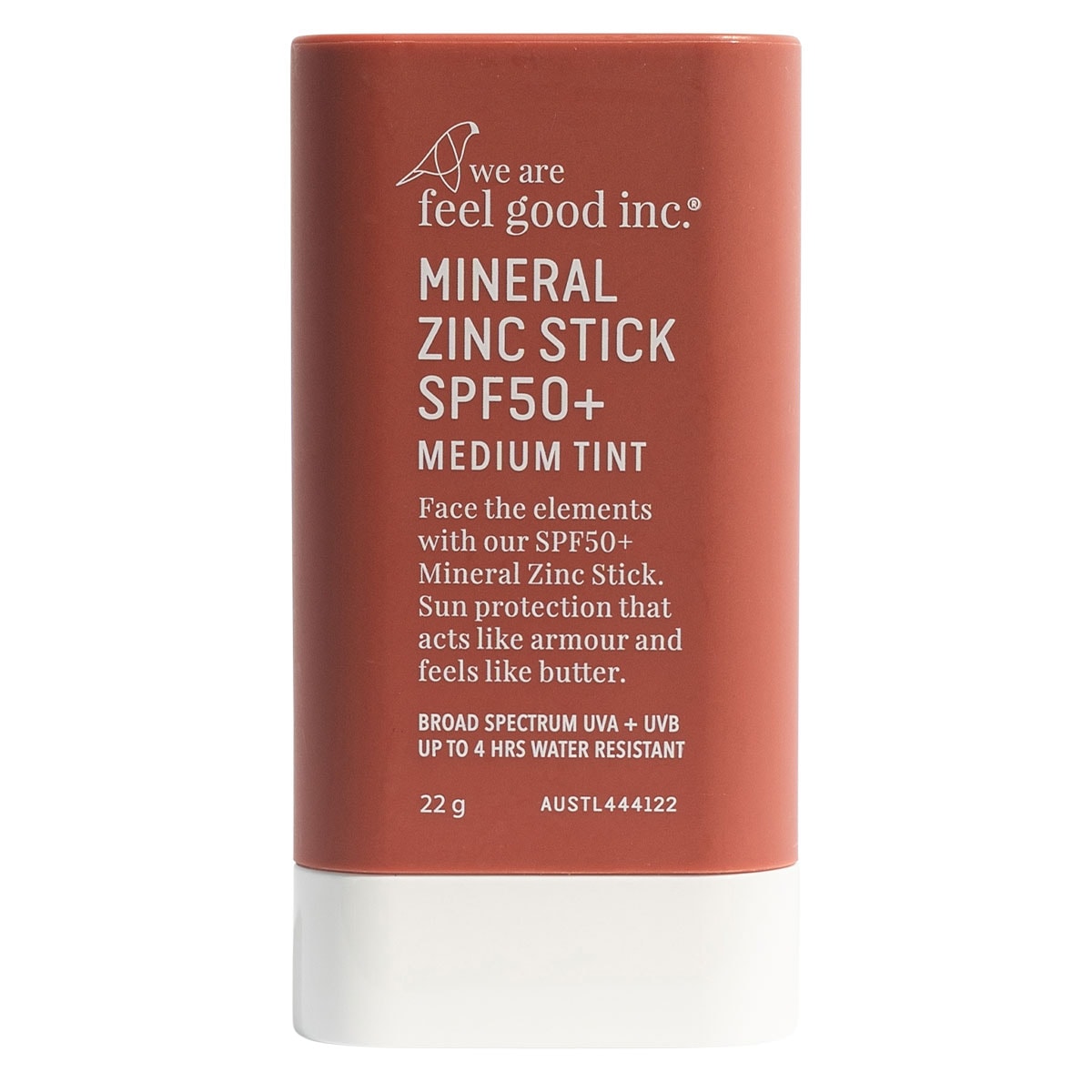 We Are Feel Good Mineral Zinc Stick SPF50+ Medium Tint 22g