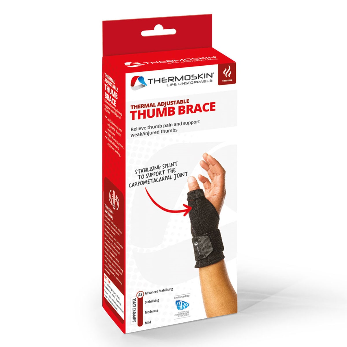 Thermoskin Adjustable Thumb Brace One Size