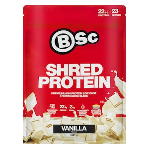 BSc Shred Protein Powder Vanilla 800g