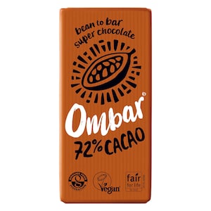 Ombar 72% Cacao Dark Chocolate 70g