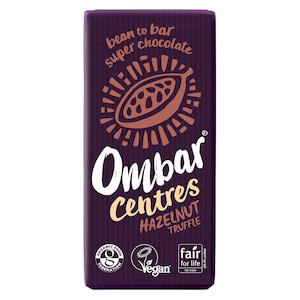 Ombar Centres Hazelnut Truffle Chocolate 70g